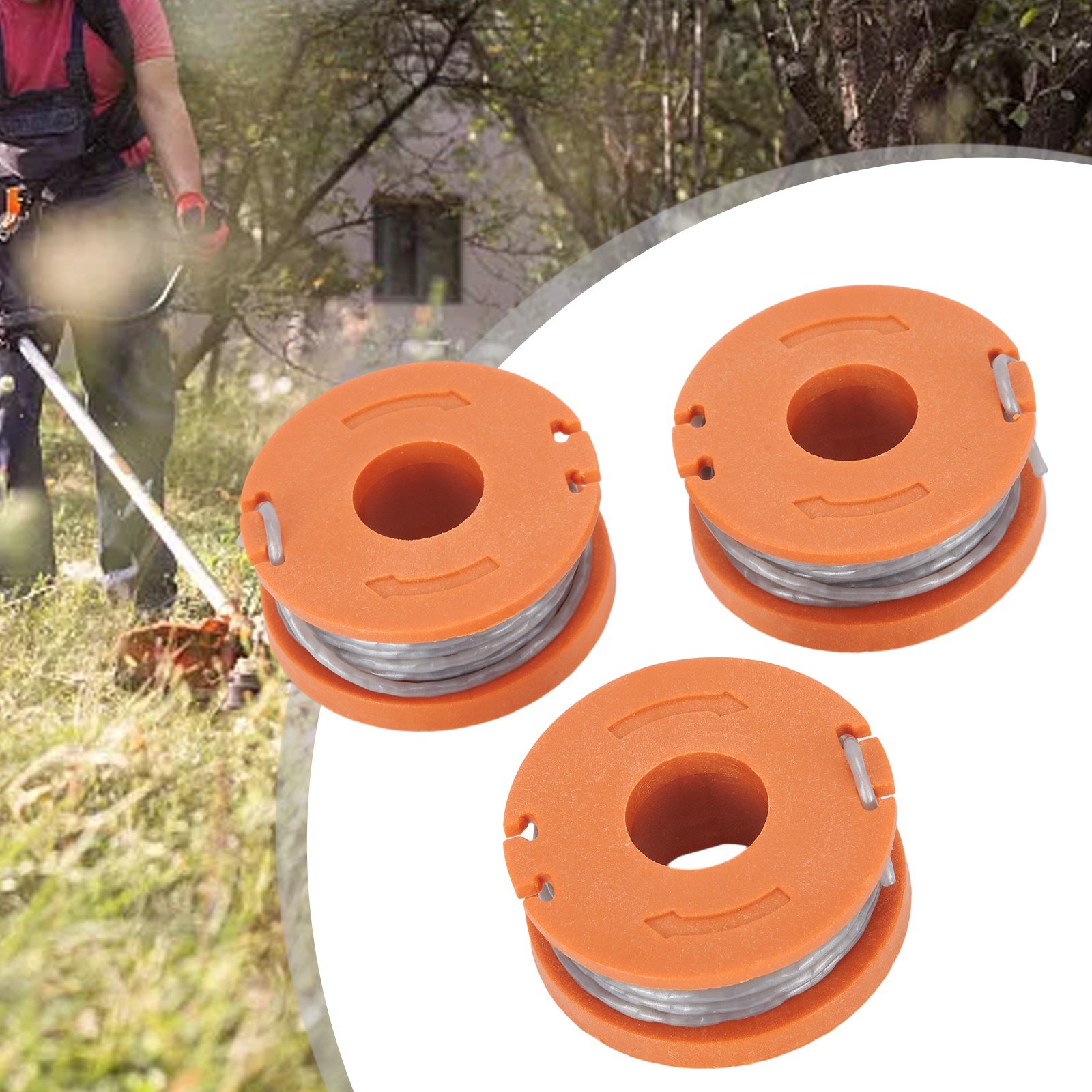 Gardening Tools Argos - 3 個 2.5 メートルストリングトリマーライン交換ラインスプールスペアゴーアルゴス用マクレガー MCT1825 18v