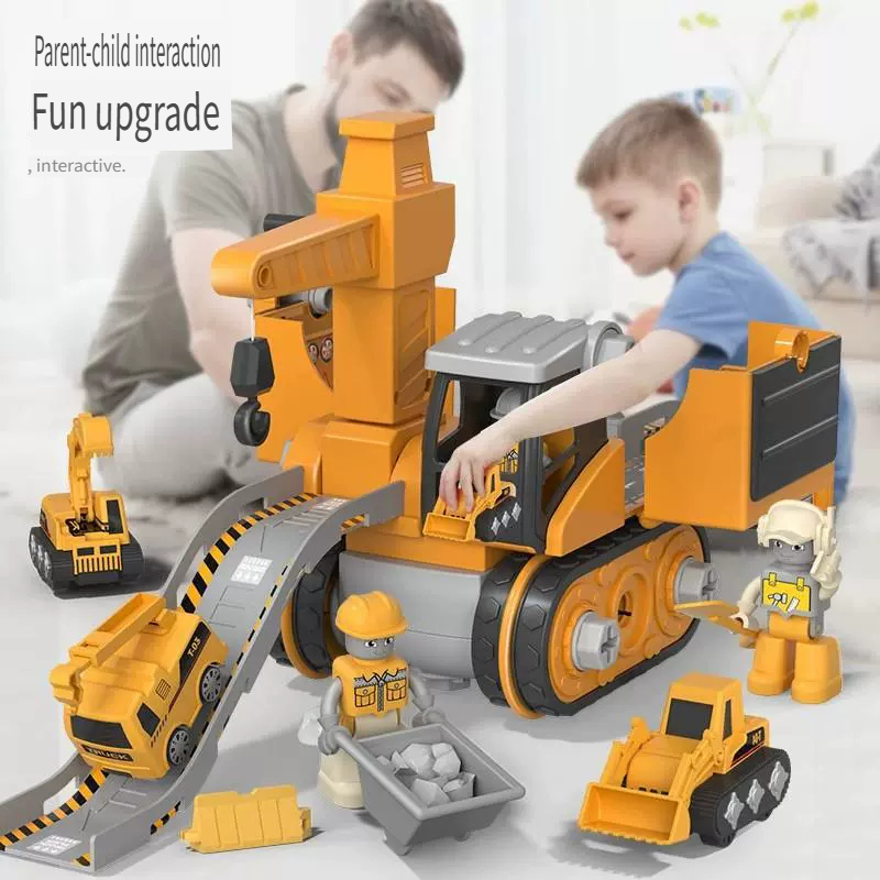 Gardening Tools For Kids - 子供向けエンジニアリング車両電動ドリルツールおもちゃ、子供向け教育組み立てセットツール、男の子向けナット組み立てギフト