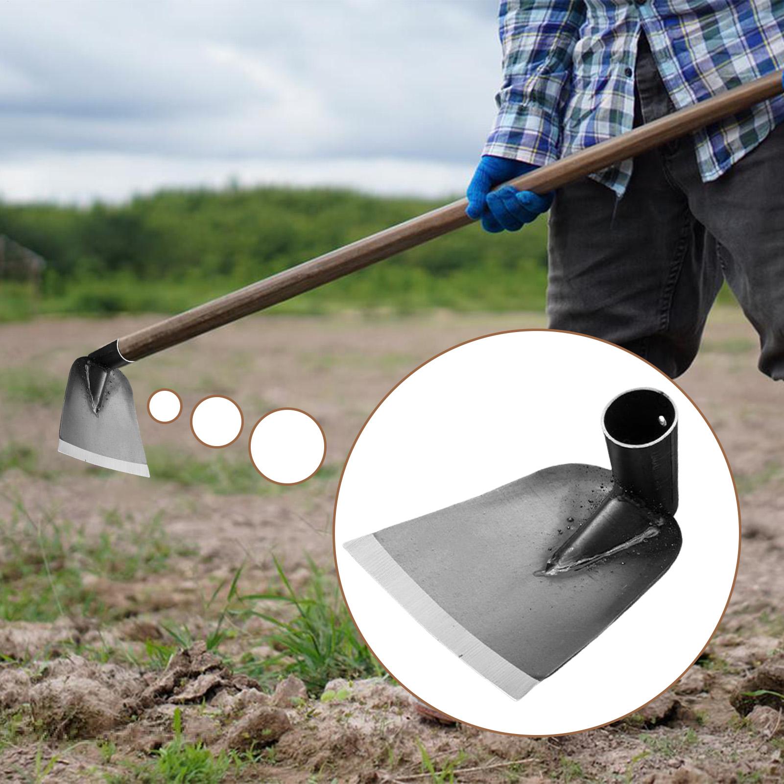 Gardening Tools Women - マンガン鋼製ガーデンホー、頑丈な耕運機デザイン、草の植え付けや除去、園芸用の実用的な除草・掘削ツール