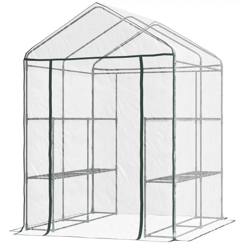 Greenhouse Mini Indoor - Outsunny 5フィート x 5フィート x 6フィート