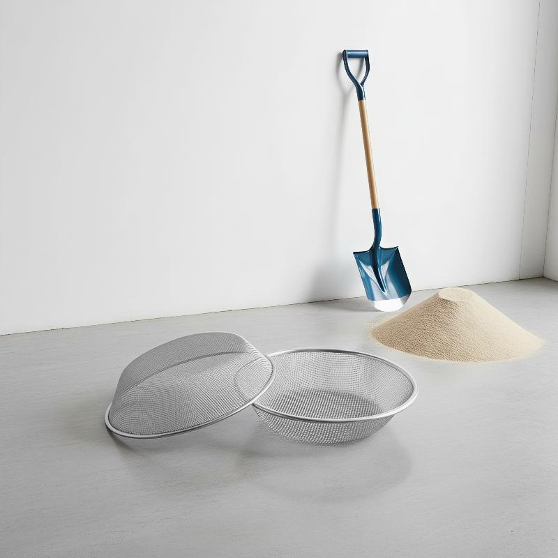 13.78インチ丸型土壌ふるい ステンレス製二重メッシュ 重 - Garden Sieve Soil のレビューと価格