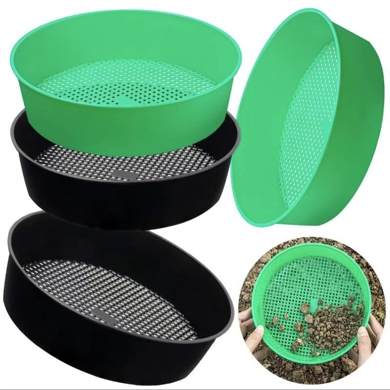 【新商品】プラスチック製土壌ふるい、土や石の選別・ろ過用メッ - Garden Sieve Soil のレビューと価格