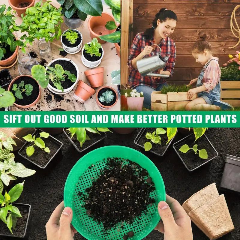 【新商品】プラスチック製土壌ふるい、土や石の選別・ろ過用メッ - Garden Sieve Soil のレビューと価格