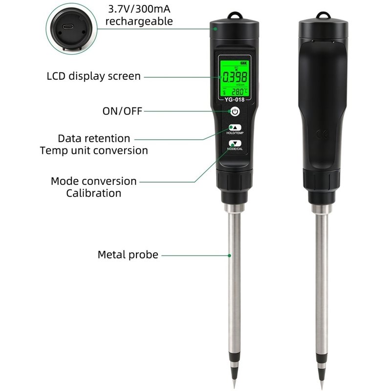 【新登場！ABSV】7-in-1 土壌NPKテスター。充電式 - Moisture Meter Plant のレビューと価格