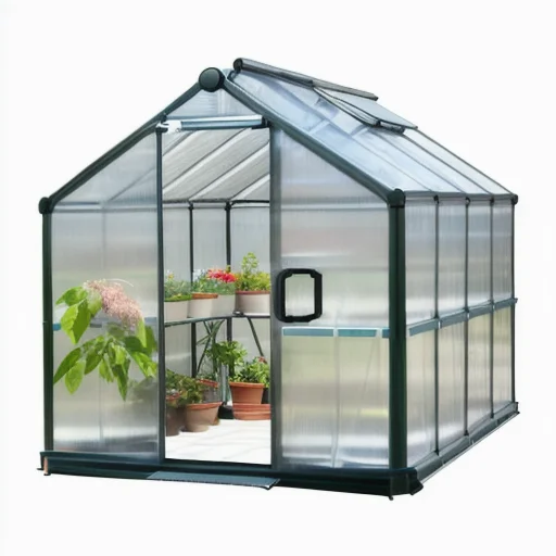 プラスチック製植物栽培温室キット ミニ屋外断熱野菜温室 ゴミ - Greenhouse Mini Indoor のレビューと価格