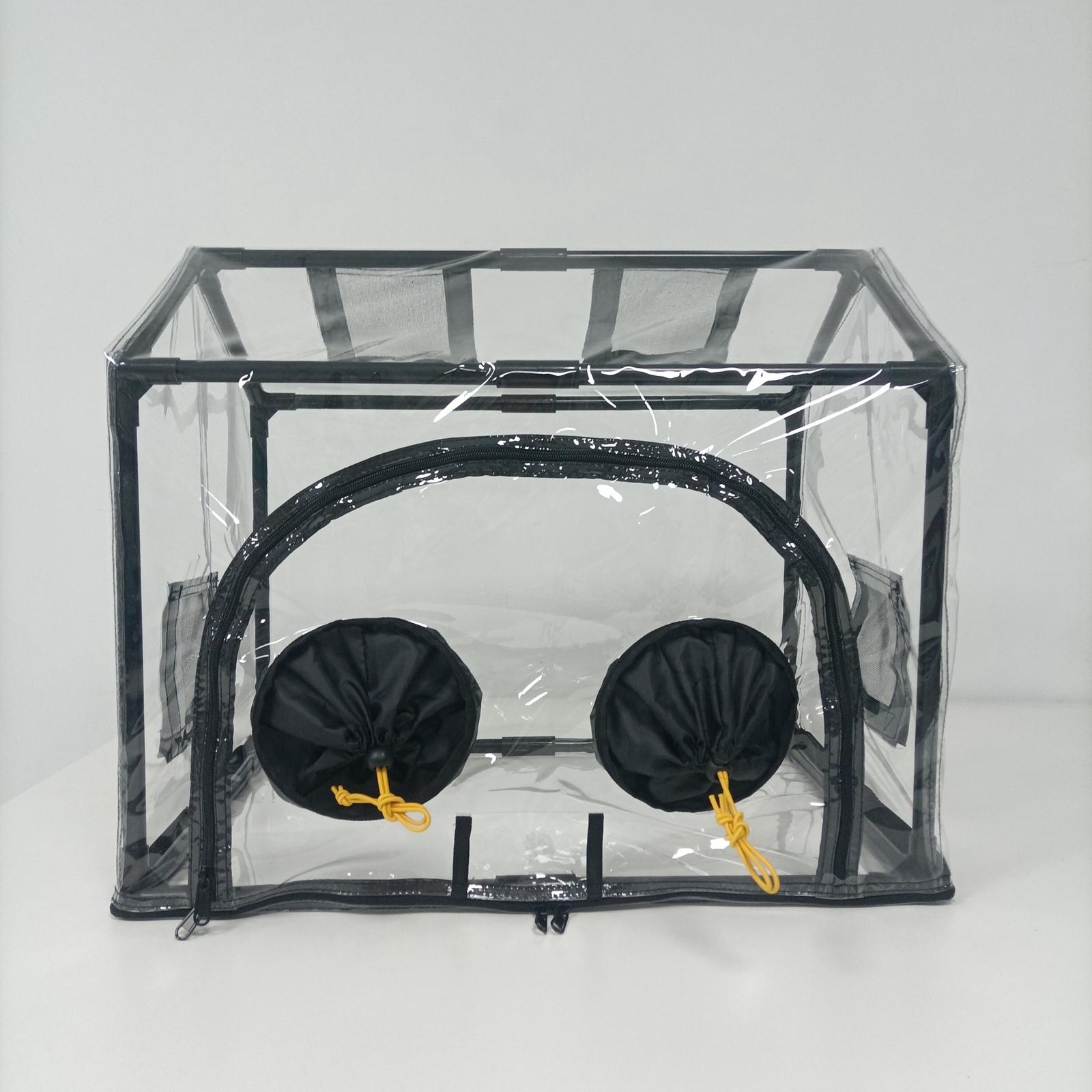 きのこ栽培用具 透明カバー付き ガーデン野菜栽培バッグ ミニ - Greenhouse Mini Indoor のレビューと価格