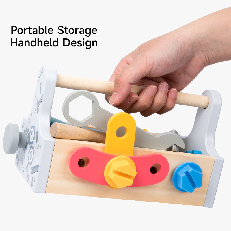 子供用ツールボックス木製おもちゃDIYネジ修理キットおもちゃ - Gardening Tools For Kids のレビューと価格