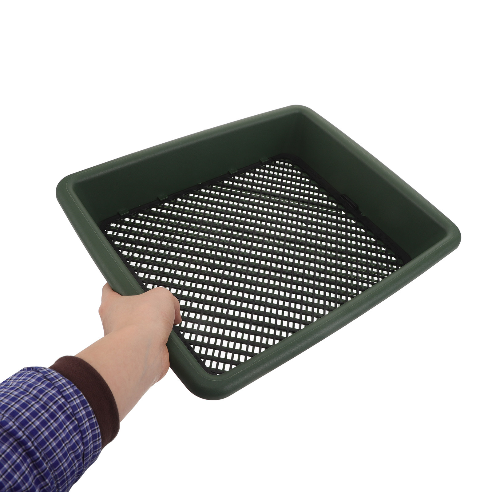 正方形ガーデニングフィルターシーブふるい調整可能な砂土壌ふる - Garden Sieve Soil のレビューと価格