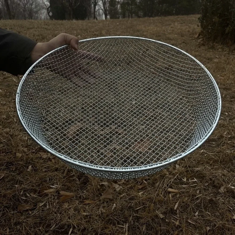 4/6/8mmガーデン土壌ふるい分けメッシュバスケット、錆び - Garden Sieve Soil のレビューと価格