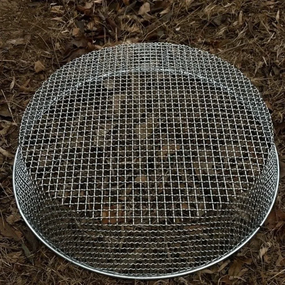 4/6/8mmガーデン土壌ふるい分けメッシュバスケット、錆び - Garden Sieve Soil のレビューと価格