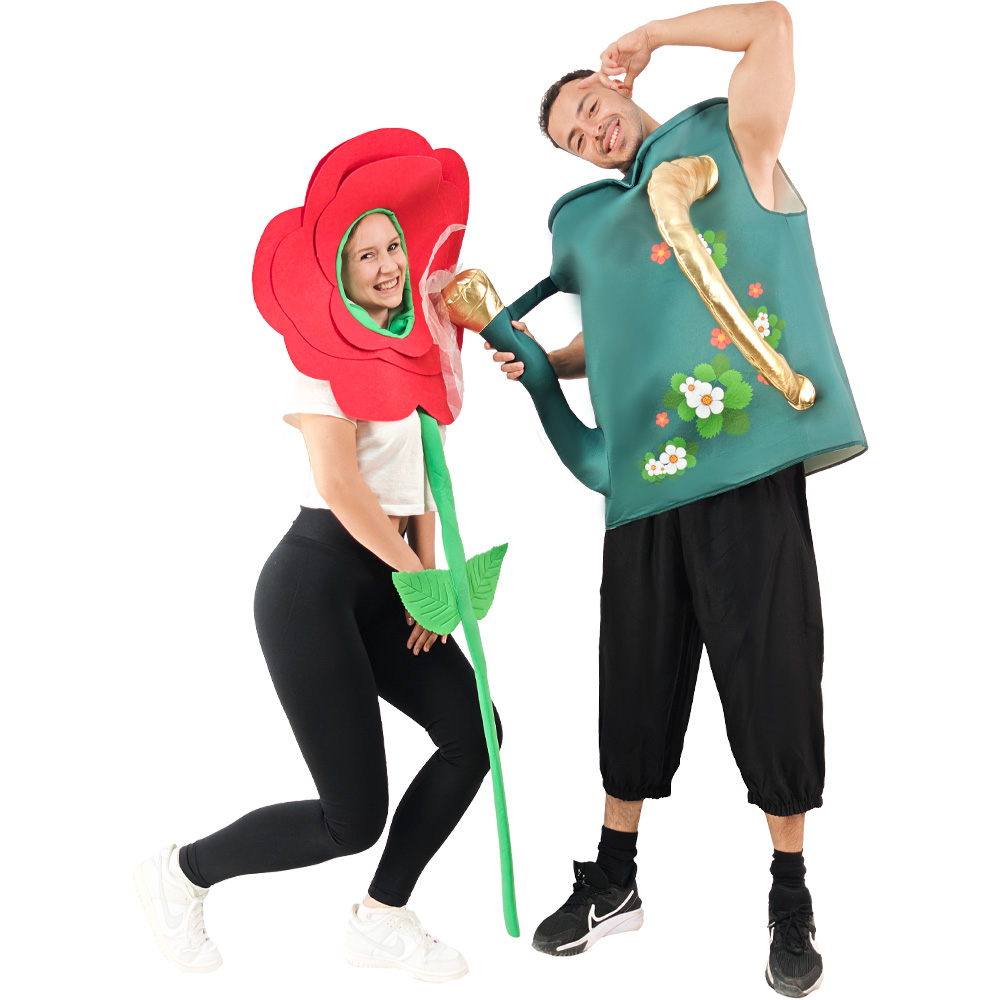 2 個のカップル大人用スプリンクラーケトルとフラワースーツハ - Gardening Tools Women のレビューと価格