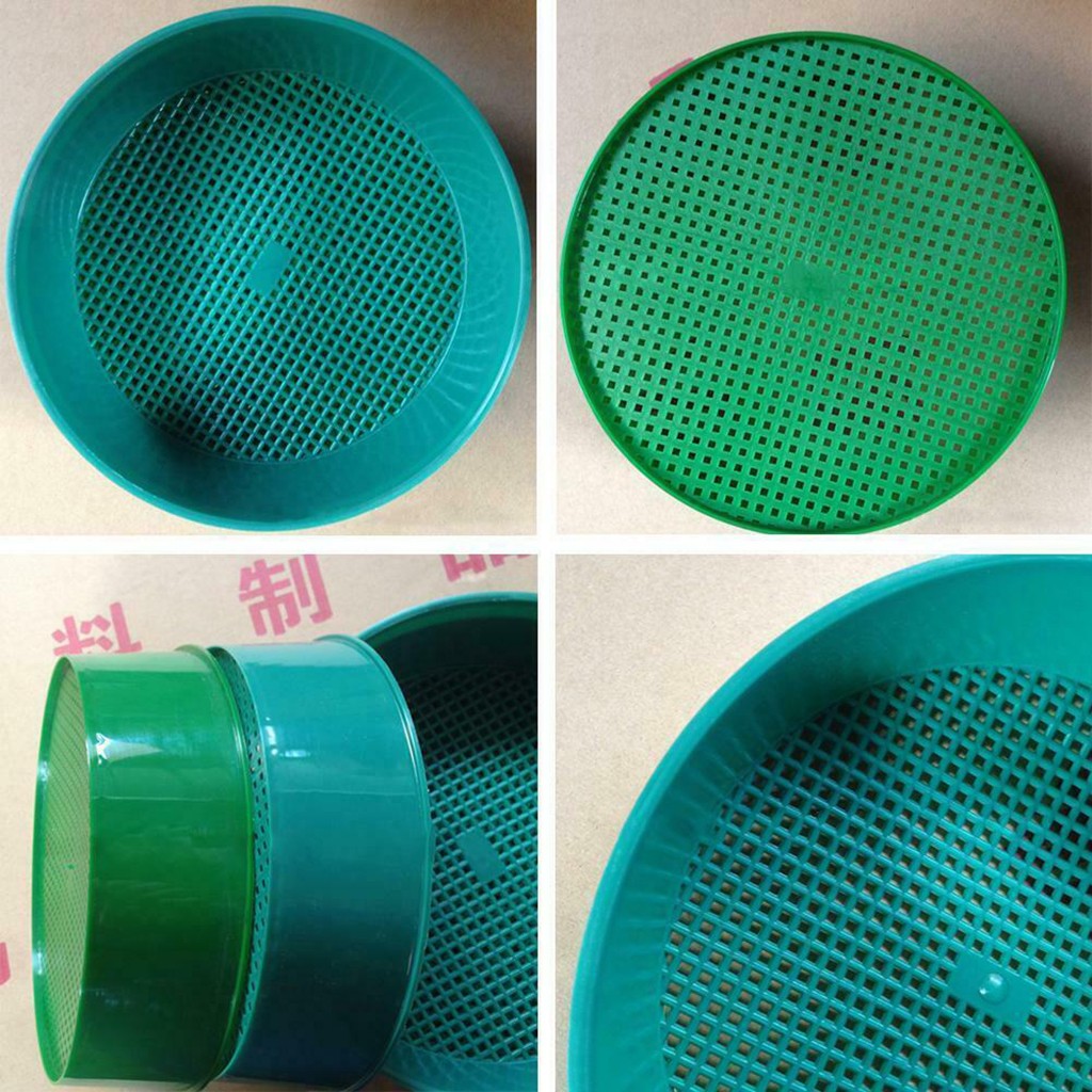 プラスチックガーデンふるい家庭菜園ツールファインメッシュ土壌 - Garden Sieve Soil のレビューと価格