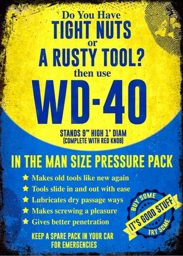 ヴィンテージレトロWD40スプレーガレージツールメカニックモ - Gardening Tools Vintage のレビューと価格