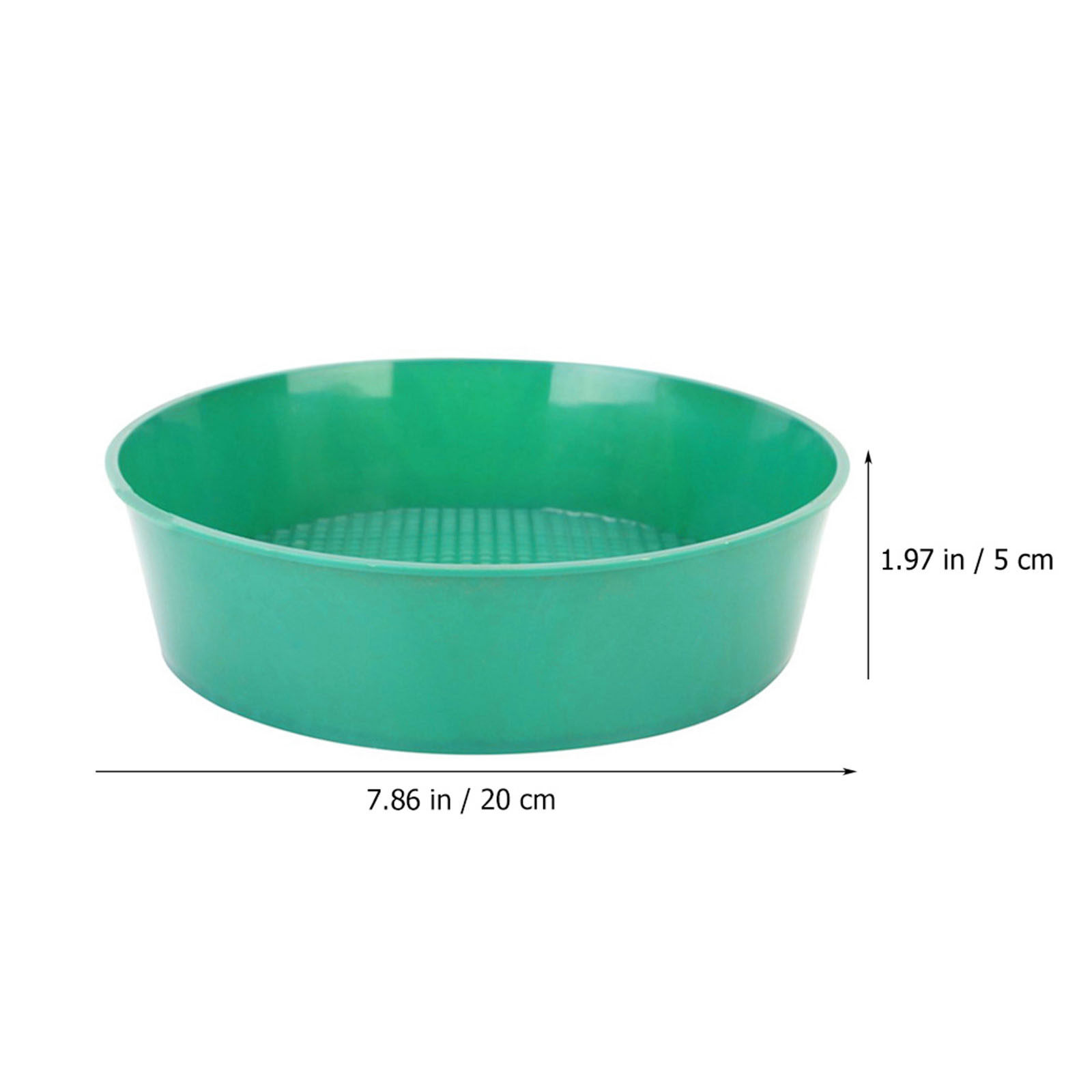 携帯用プラスチック製土壌ふるいツール、ガーデンメッシュふるい - Garden Sieve Soil のレビューと価格