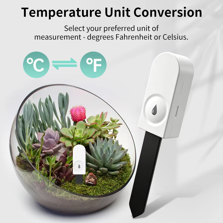 Zigbee 3.0 植物モニター 土壌水分 空気温度 湿度 - Moisture Meter Plant のレビューと価格