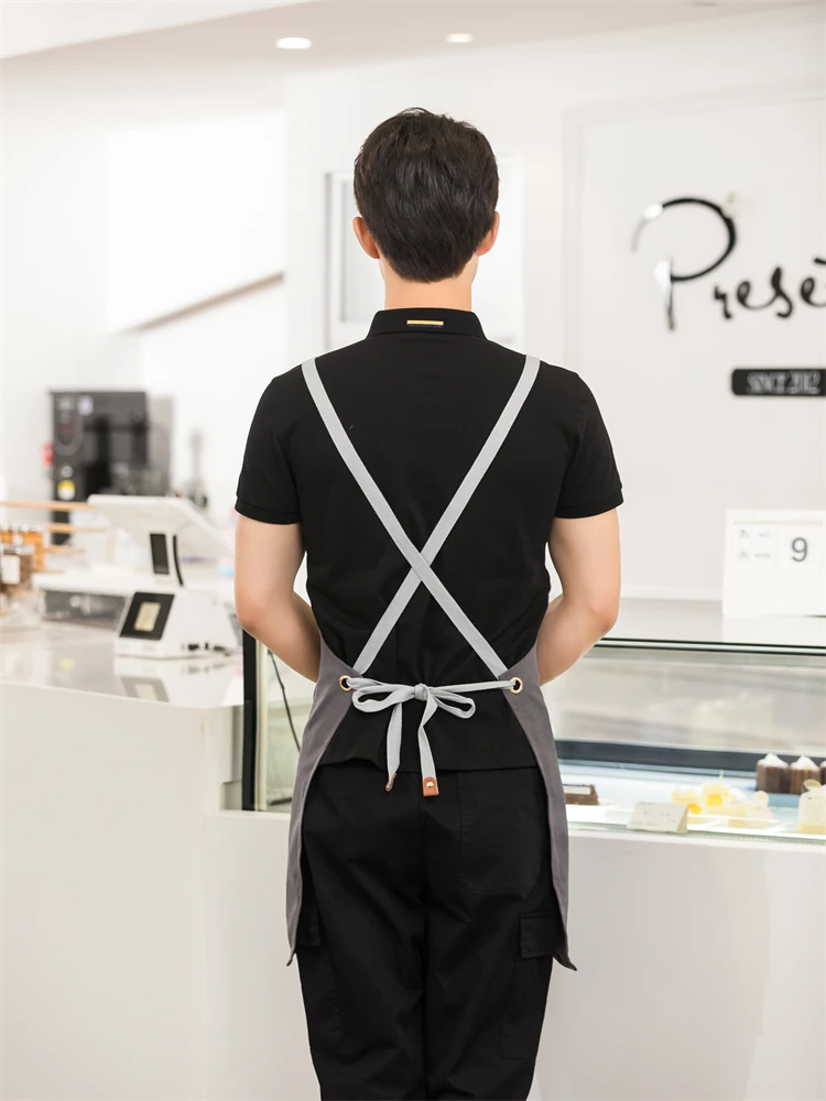 プロフェッショナル男性女性ワークエプロン防水コーヒーサーバー - Gardening Tools Women のレビューと価格