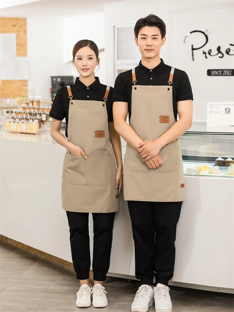 プロフェッショナル男性女性ワークエプロン防水コーヒーサーバー - Gardening Tools Women のレビューと価格