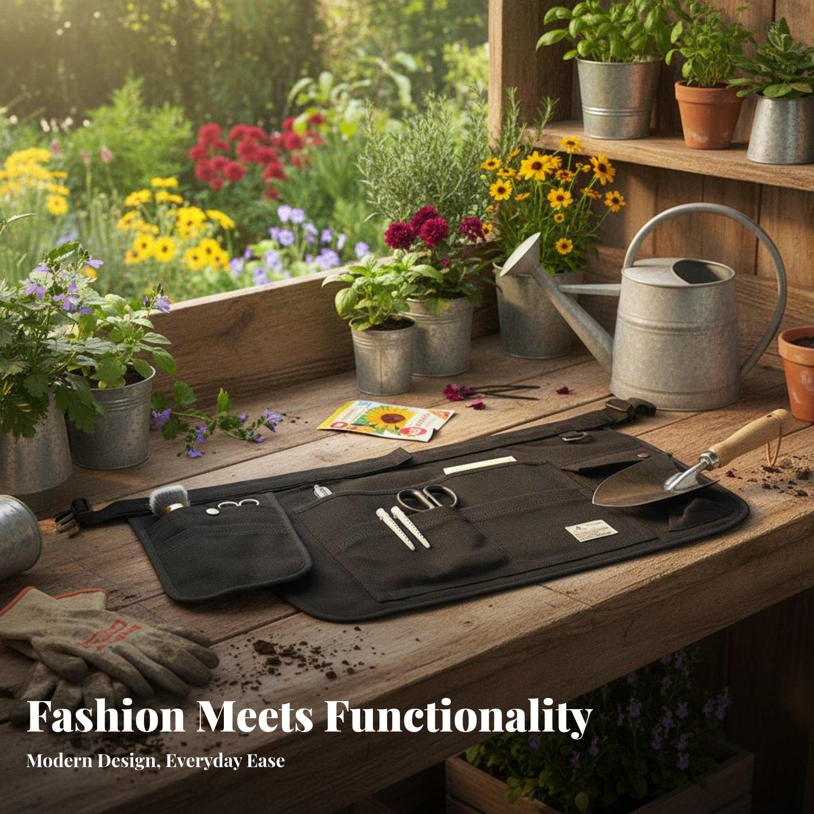 女性用エプロン、キャンバス製ツールポーチ、ツールバケツオーガ - Gardening Tools Women のレビューと価格