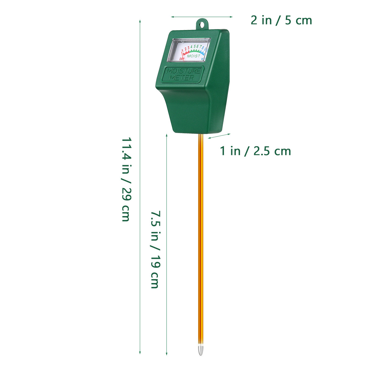 土壌水分計。高精度な水分センサーを搭載し、庭、農場、芝生、屋 - Moisture Meter Plant のレビューと価格