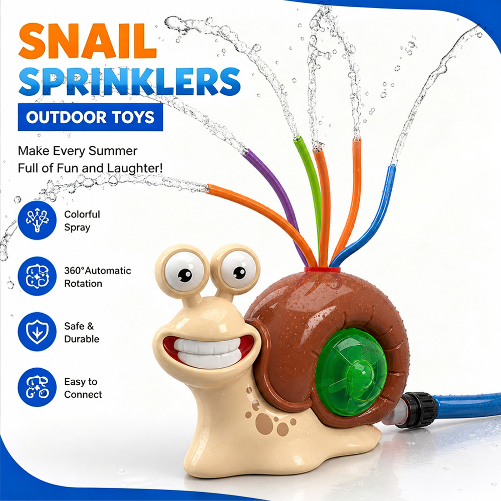 水スプレー屋外おもちゃカタツムリスプリンクラー裏庭庭水おもち - Gardening Tools For Kids のレビューと価格