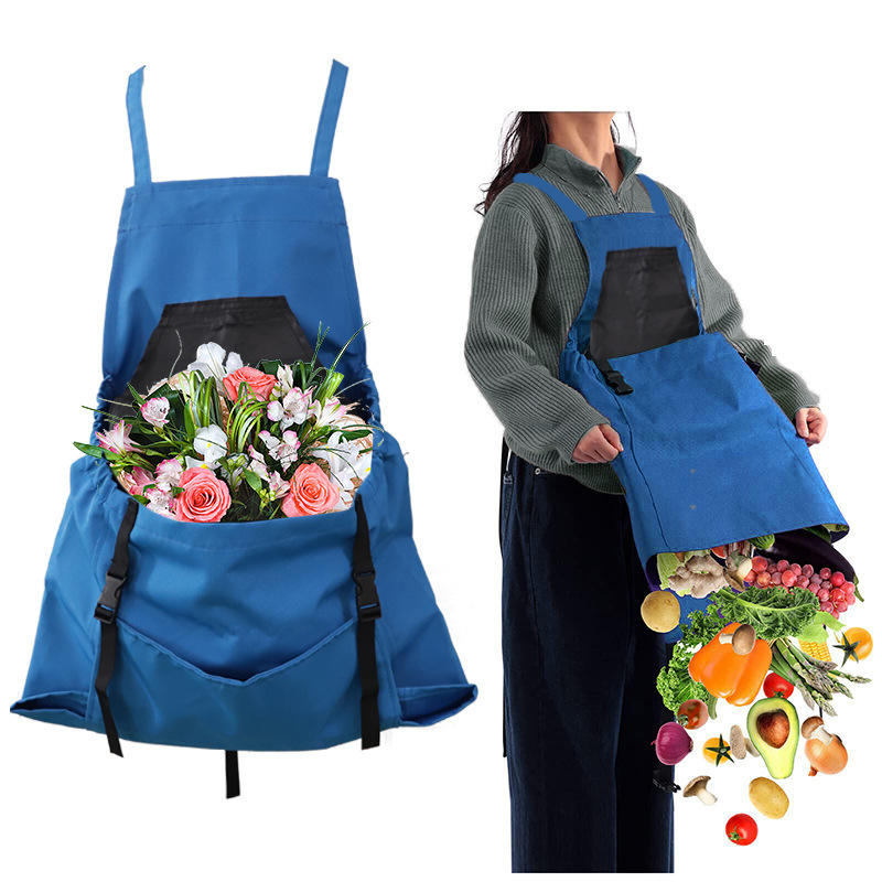 大きなポケット付き屋外ピッキングエプロン、ガーデニング用クイ - Gardening Tools Big のレビューと価格